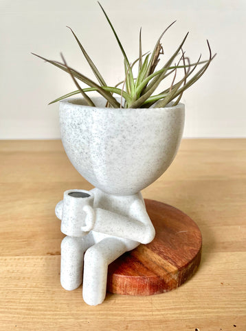 Little People Planter - Coffee Time